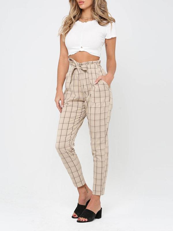 Plaid Vintage Pants