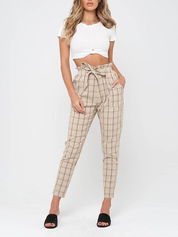 Plaid Vintage Pants