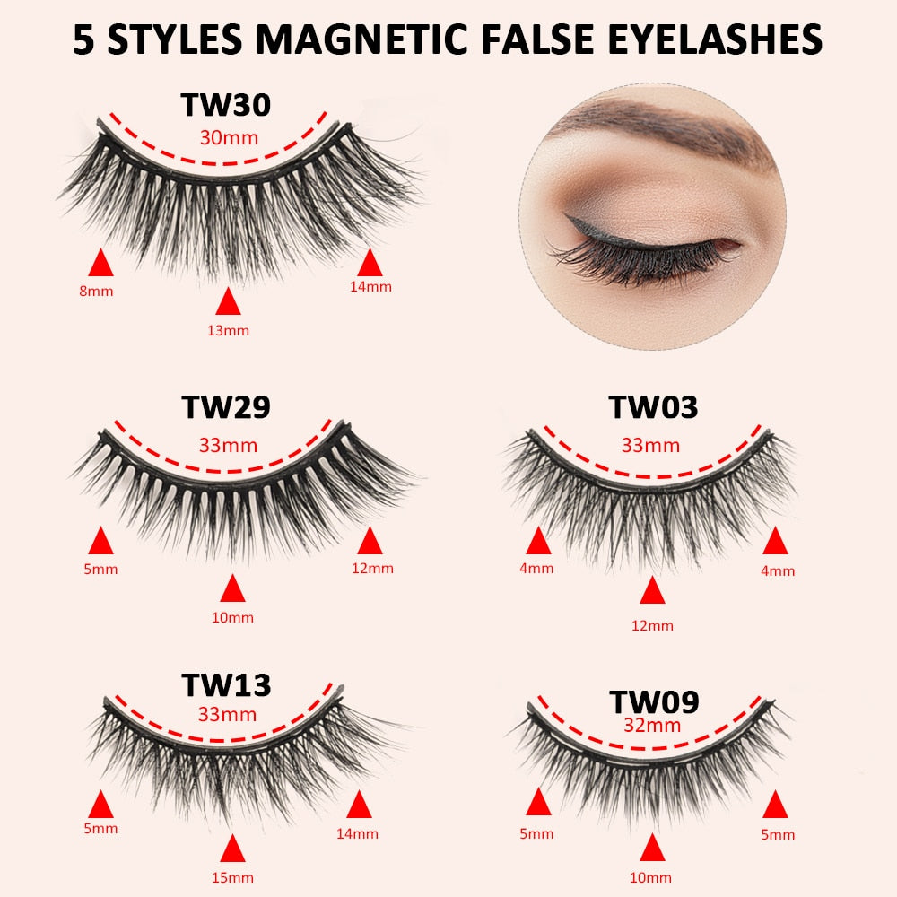 Magnetic Eyelashes by Secret-Cosmetics®