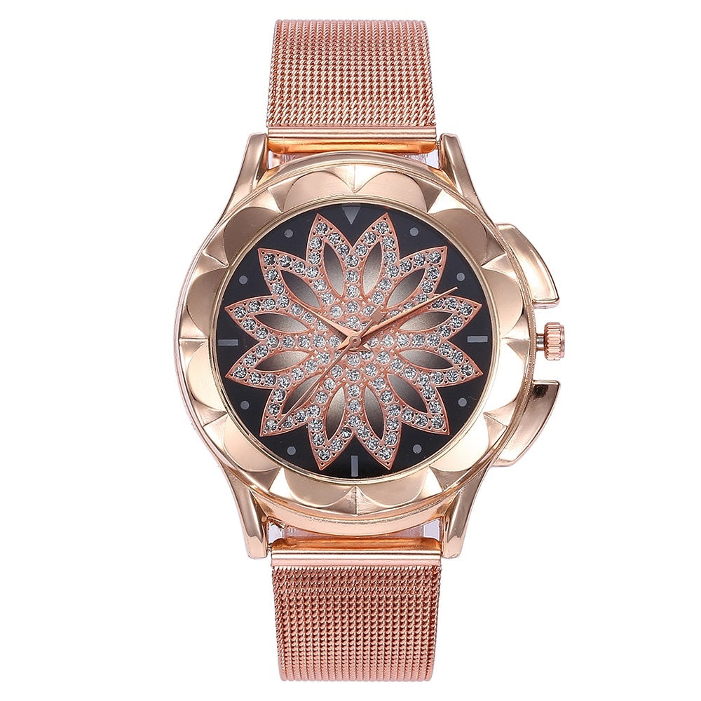 Rose Gold Quartz Watch