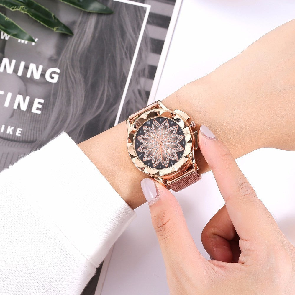 Rose Gold Quartz Watch